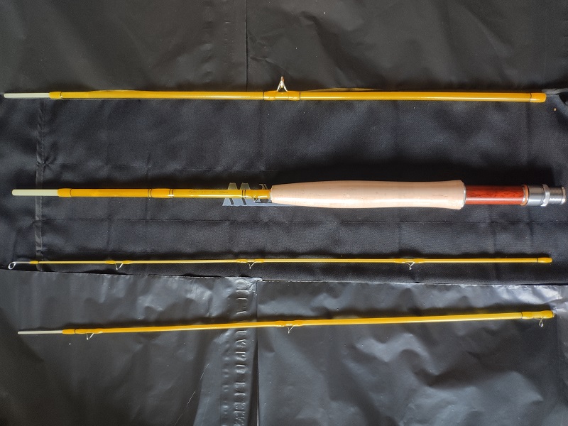 High end fiberglass 1wt fly rod_1