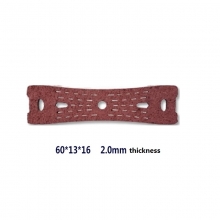 Model R4, 3 pieces silencer flatband microfiber pouch for big ball