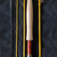 Modern glass fly rod